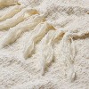 Textured Woven Throw Blanket Sour Cream - Hearth & Hand™ with Magnolia - 3 of 3