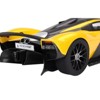 Aston Martin Valkyrie Cosmopolitan Yellow Metallic and Carbon 1/18 Model Car by Top Speed - 4 of 4