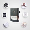 Undated Planner Premium Weekly 7"x10" Silver Black - Clever Fox: Faux Leather, Budget, Adult & Teen, 7x10 Inches - 2 of 4