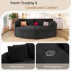 Whisen 102.3" Oversized Double Chaise Lounge Sofa & Sofa Bed, Sofa Couch with Deep Seat - 4 of 4
