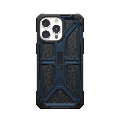 UAG iPhone 15 Pro Max Case Monarch Series, Premium Carbon Fiber/Leather Inlay