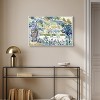 Art Remedy Golden Henri Edmond Cross - Garden at Saint Clair Impresionism Landscape Wall Art, 30" x 20", White Frame - 2 of 4