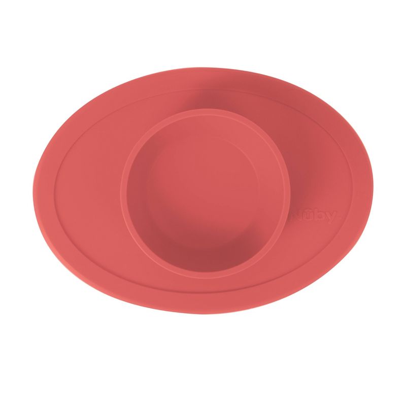 Nuby Silicone Suction Bowl - Coral, 2 of 4
