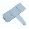 5pcs Imitation Stone Fence Garden Outdoor Gardening Lawn Plastic Isolation PP Fence Simple Splicable Fence(Gray) - 2 of 4