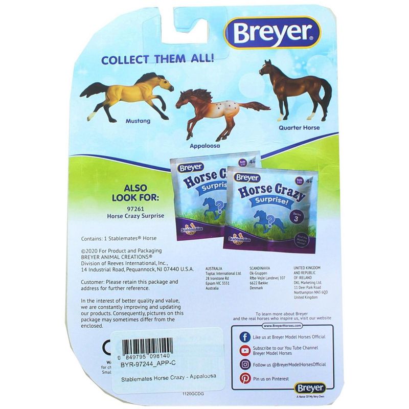 Breyer Animal Creations Breyer Stablemates Horse Crazy 1:32 Scale Model Horse | Mustang, 2 of 3