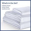 Kids 4 Piece Bed Sheet Set - Cute & Cozy Wrinkle-Resistant with Vibrant Designs - CGK Linens. - 2 of 4