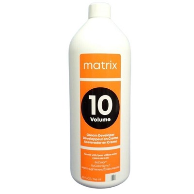 Matrix Developer 10 Volume / 3% Cream Activator | For Controlled and Precise Applications | Fully Stabilized and Buffered - (32 oz)