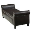 NicBex Modern 50" Storage Bench with Curved Arms for Bedroom and Living Room - 3 of 4
