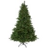 Northlight Real Touch™️ Pre-Lit Full Riverton Fir Artificial Christmas Tree - 7.5' - Candlelight Clear LED Lights - 2 of 4