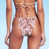 Women's Side-Tie Adjustable Extra High Leg Bikini Bottom - Wild Fable™ - image 2 of 4