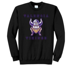 Adult Valencia High School Vikings Name & Graphic Classic Fleece
