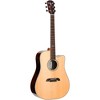 Alvarez Yairi DY70ce Cutaway Dreadnought Acoustic-Electric Guitar Natural - 3 of 4