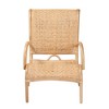bali & pari Madura Rattan Lounge Chair: Handcrafted, Bohemian Design, No Assembly Required - 3 of 4