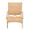 bali & pari Madura Rattan Lounge Chair: Handcrafted, Bohemian Design, No Assembly Required - image 3 of 4