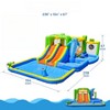 VisioGear Inflatable Water Parks, 9 in 1 Inflatable Bounce House with Soak Pool, Multicolored, 238"*164"*67" - 2 of 4