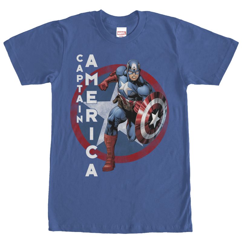 Men's Marvel Captain America T-Shirt, 1 of 5