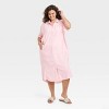 Women's 3/4 Sleeve Midi Shirtdress - Universal Thread™ - 3 of 3