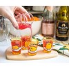 Silver Buffalo Gudetama Sleepy 1.5-Ounce Mini Glass Cups | Set Of 4 - 3 of 4