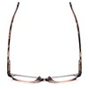 Calabria 21645 Ladies 48mm Designer Reading Glasses +1.00 Brown Marble Pink Fade - 2 of 2