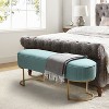 Nina Upholstered Bench for Bedroom  | ARTFUL LIVING DESIGN - 2 of 4