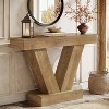 Lantine 41.3" Console Table for Entryway, Behind Couch Sofa Table with V-Shaped Legs, Living Room, Hallway, Foyer - 2 of 4