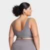 Women's Everyday Soft Medium Support Longline Sports Bra - All In Motion™ - 2 of 3