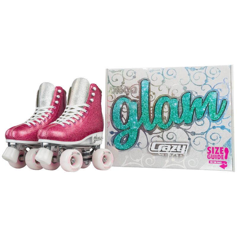 Crazy Skates Glam Adjustable Roller Skates For Women And Girls - Adjusts To Fit 4 Sizes, 3 of 7