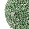 Whisen D3.9" Christmas Ball Ornaments, Decorative Hanging Ball Christmas Tree Ornaments, Set of 6 - Green - 2 of 4