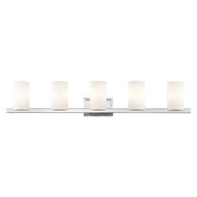 Livex Lighting Astoria 5 - Light Vanity in  Polished Chrome
