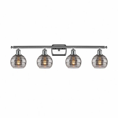 Rochester - 4 Light Bath Vanity In Industrial Style-8.88 Inches Tall and 35.88 Inches Wide