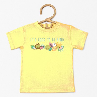 The Juniper Shop Mini Smiley It's Good To Be Kind Lumi Toddler Short Sleeve Tee