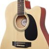 Jameson 41-Inch Full-Size Acoustic Electric Guitar with Thinline Cutaway Design - Includes Gig Bag and Accessories - 4 of 4