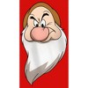 Girl's Snow White and the Seven Dwarves Grumpy's Face T-Shirt - 2 of 4
