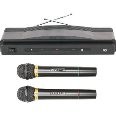 Qfx Wireless Dynamic Microphone System Target