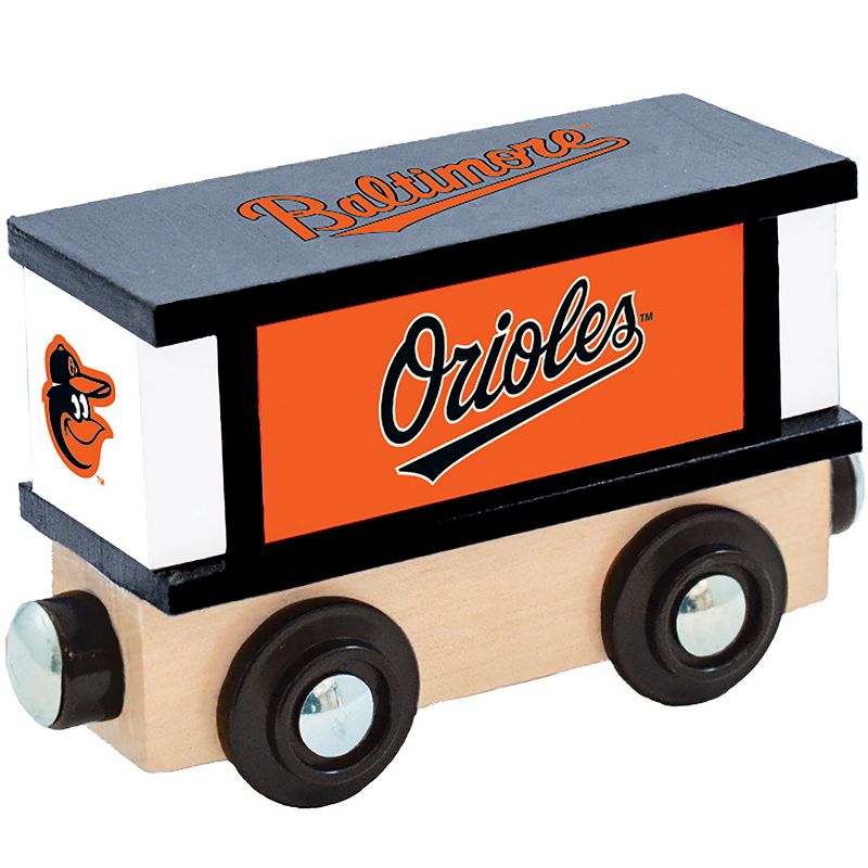 MasterPieces Wood Train Box Car - MLB Baltimore Orioles, 1 of 6