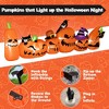 Presence 8FT Halloween Inflatable Decor - Horizontal Pumpkins Row - 3 of 4