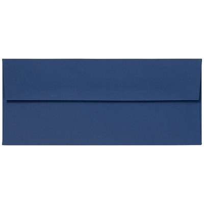 JAM Paper #10 Business Envelopes 4.125 x 9.5 Presidential Blue 463916900