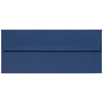 JAM Paper #10 Business Envelopes 4.125 x 9.5 Presidential Blue 463916900I