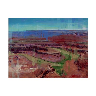 Trademark Fine Art - James Ayers  Spectacle of the Flow Canvas Art