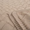 Microfiber Cable Knitted Blanket,Super Soft Bed Blanket - NTBAY - 4 of 4