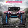 2 Seaters 24V Ride on UTV with Remote Control,10AH Battery, 400W Powerful Motors, Electric Ride Toy with Metal Suspension,LED Lights, Music, Horn - 4 of 4