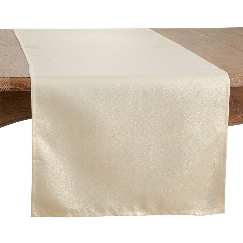 Saro Lifestyle Dining Table Runner With Shimmering Design, 1 of 4