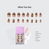 BTArtbox Press-On Nails - Gold Rush - S Almond - 32ct - 4 of 4