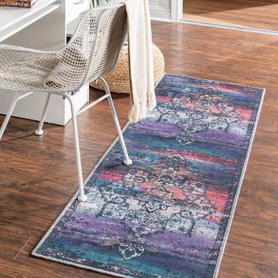 Unique Loom Renaissance Roma Border Washable Indoor Flatweave Woven Area Rug