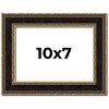 PosterPalooza | Photo Size Ornate Brown Picture Frame - UV Acrylic, Foam Board Backing, Hanging Hardware - 2 of 4