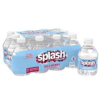 SPLASH Blast Wild Berry Flavored Water - 12pk/8 fl oz Bottles