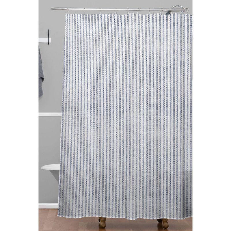 Holli Zollinger Aegean Striped Shower Curtain Blue - Deny Designs, 3 of 5
