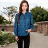 Anna-Kaci Women's Embroidered Eyelet Long Sleeve Button-Up Blouse - image 4 of 4