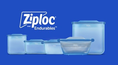 Ziploc®, Small Reusable Silicone Pouches, Ziploc Endurables®