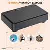 SEVOBAL Full Body Vibration Platform with Resistance Bands Crazy Fitness Massage Shaking Machine Lymphatic Drainage Weight Loss , Black, - 3 of 4
